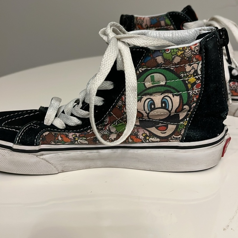 Vans X Nintendo Mario and Luigi SK8-Hightop Reissue US kids 3‎ limited ed… - Picture 3 of 9
